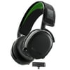 SteelSeries Arctis 7X+ Wireless Over-Ear Gaming Headset 2.4 GHz USB-C with Retractable Mic, Black
