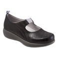 thumbnail image 1 of Chaussures Mary Jane en Cuir Noir SoftWalk Miranda pour Femmes 10 m, 1 of 8