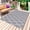 Navy Blue, variant on Navy Blue Baroque Outdoor Rug 5x7 Ft - Reversible Patio Rug Outdoor Camping Rugs, Vintage Abstract Art Pattern Washable Indoor Outdoor Area Rugs, Non-Slip Outdoor Carpet Runner for Deck/Porch