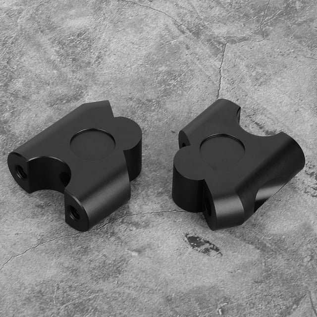 Motorcycle Handlebar Risers 22mm Universal Motorcycle Handle Bar Riser Handlebar Clamp Back Move Mount Adapter