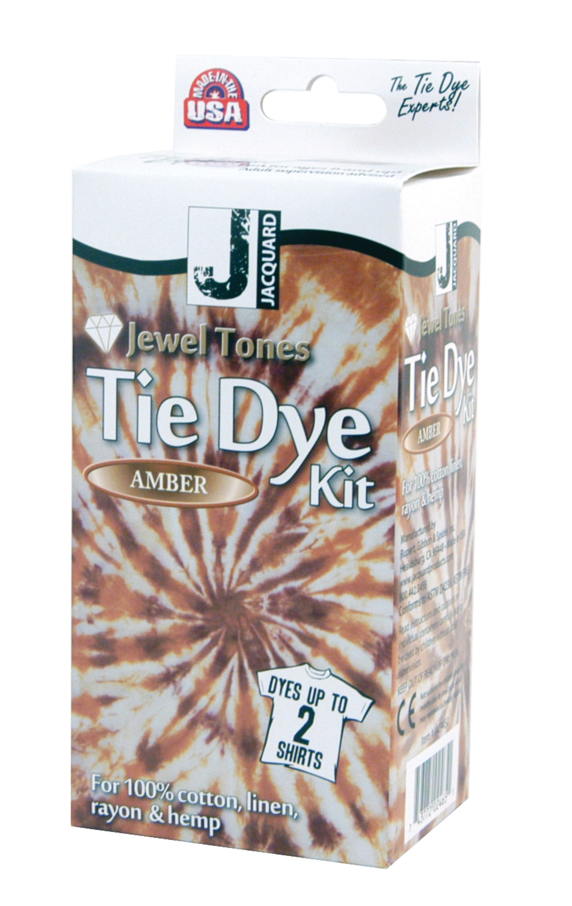 Jacquard Jewel Tones Tie Dye Kit, Amber