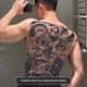 thumbnail image 3 of Pegatinas de tatuajes liuwei de alta gama resistentes al agua para espalda completa, 3 of 4