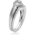 thumbnail image 2 of 1/2 Carat T.W. Diamond 10kt White Gold Bridal Ring, 2 of 2