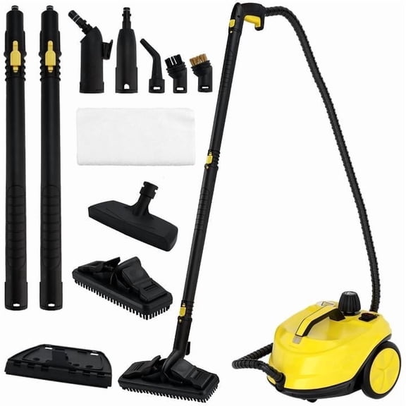 Steam Cleaner, 2000W High Pressure Steamer for Cleaning, Portable Steam Cleaner with 2L Water Tank, 3 Levels Control, Steam Cleaner for Home, Car, Furniture, Bed Bugs