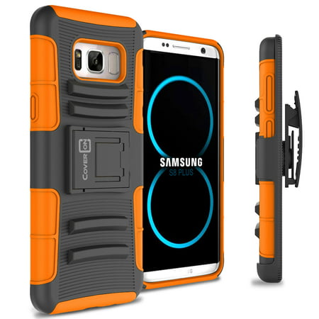 CoverON Samsung Galaxy S8 Case, Explorer Series Protective Holster Belt Clip Phone