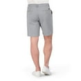 Chaps Men's Coastland Wash FlatFront Shorts with Stretch 9" Inseam