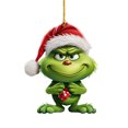 thumbnail image 1 of Adorno Grinch Árbol de Navidad Creative Craft Collection de 8 cm para interior (20), 1 of 6