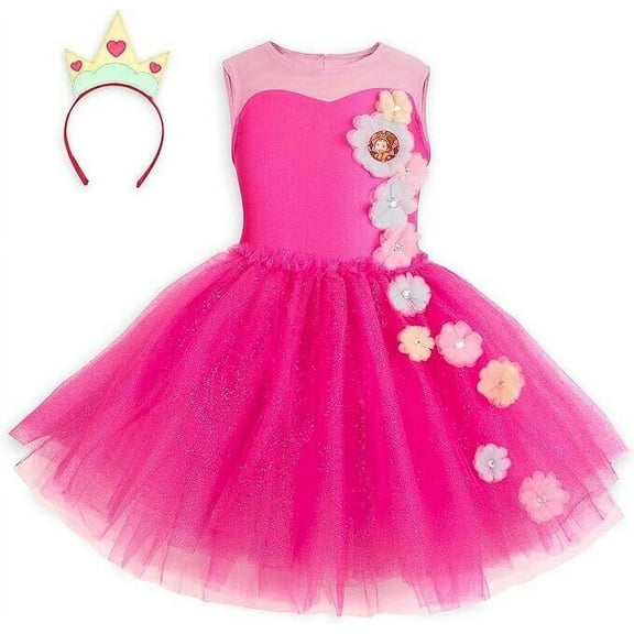 Little Girl Size 2 Disney Fancy Nancy Tutu Leotard and Headband Set Multi NEW