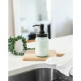 thumbnail image 5 of Jarmazing Products Vintage Blue Glass Mason Jar Soap and Lotion Dispenser - Two-Pack - Oil-Rubbed Bronze, 5 of 6
