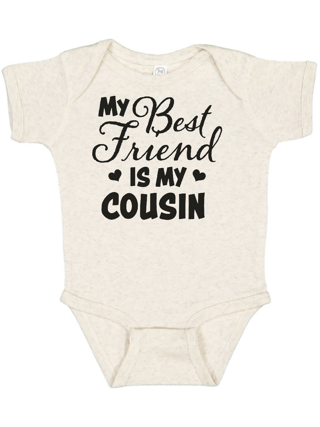 Infant Jumpsuit Newborn Baby Bodysuit iDzn New to The Cousin Crew & My Big Sister Has Paws Funny Slogan Romper Pack of 2 Baby Unisex Novelty Outfit 