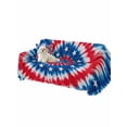 thumbnail image 2 of Blue Red Tie-dye Couch Cover, Vintage American Stars Abstract Art Sofa Cover Blanket for Loveseat Couches, Sectional Sofa Slipcover Furniture Protector for Living Room Bedroom 71''x118'', 2 of 9