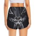 thumbnail image 4 of Haiem Majestic Forest Stag Women's 2 in 1 Running Shorts - Lightweight Athletic Workout Gym Yoga Breathable Sports Shorts Liner with Phone Pockets-XX-Large, 4 of 9