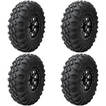(4 Pack) Tusk Megabite Radial Tire 25x8-12 For KYMCO UXV 700i 2014-2015