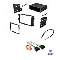 ASC Audio Car Stereo Dash Kit with Wire Harness and Antenna Adapter