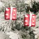 thumbnail image 1 of Adornos navideños colgantes irregulares para árbol de Navidad, ideales para fiestas navideñas en casa. Bolas decorativas colgantes., 1 of 7