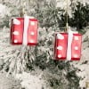 Adornos navideños colgantes irregulares para árbol de Navidad, ideales para fiestas navideñas en casa. Bolas decorativas colgantes.