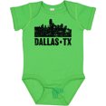 thumbnail image 3 of Inktastic Dallas Texas City Skyline with Grunge Boys or Girls Baby Bodysuit, 3 of 5