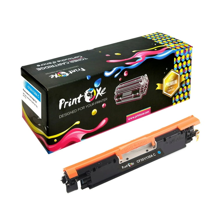 半額満載！スーパーSALE グランドセール！ 130A CF351A / CF350A | Cartridges 5 | Black + Set Compatible プリンタアクセサリ