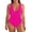 Hot Pink Womens One-Piece Swimsuits, variant on Halter Swimsuit for Women 2026 Tie Side String Slimming Cutout V-Neck Bodysuit Bathing Suits