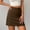 Z-510BW, variant on Women's Athletic Skirt With Built In Shorts High Waist Plaid Print Comfortable Stretchy Sports Training Skirts For Running Tennis Workouts,Grey,L