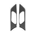 thumbnail image 1 of Ajuste de la cubierta del cuenco de la manija interior de la puerta delantera de la textura del patrón de fibra de carbono del coche para C28 2022-2023 Acce del coche, 1 of 5