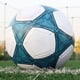 thumbnail image 2 of Advancent Pelota de fútbol duradera y resistente al desgaste, para deportes al aire libre, adecuada para varios lugares, pelota de fútbol al Deportes y aire libre Pentagrama azul cinco, 2 of 6