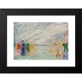 thumbnail image 2 of James Ensor 18x14 Black Modern Framed Museum Art Print Titled - The Meeting (1912), 2 of 5