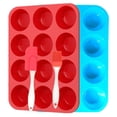 thumbnail image 3 of Half Ball Sphere Silicone Cake Mold Muffin Chocolate Cookie Baking Mould Decor, 3 of 5