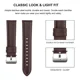 thumbnail image 3 of Correa 22mm Piel Cuero Con Costuras Para Fossil Q Marshall, 3 of 5