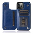 thumbnail image 3 of Luxury PU Leather Wallet Case For iPhone 15 14 13 12 11 Pro Max SE X XR XS Max 8 7 6 6S Plus Kickstand Card Holder Slots Cover, 3 of 5