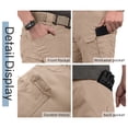 thumbnail image 5 of GENTS BLISS Cargo Pants for Men Hiking Lightweight Men Pants Outdoor Workwear Pants for Men with Stretch, 5 of 10