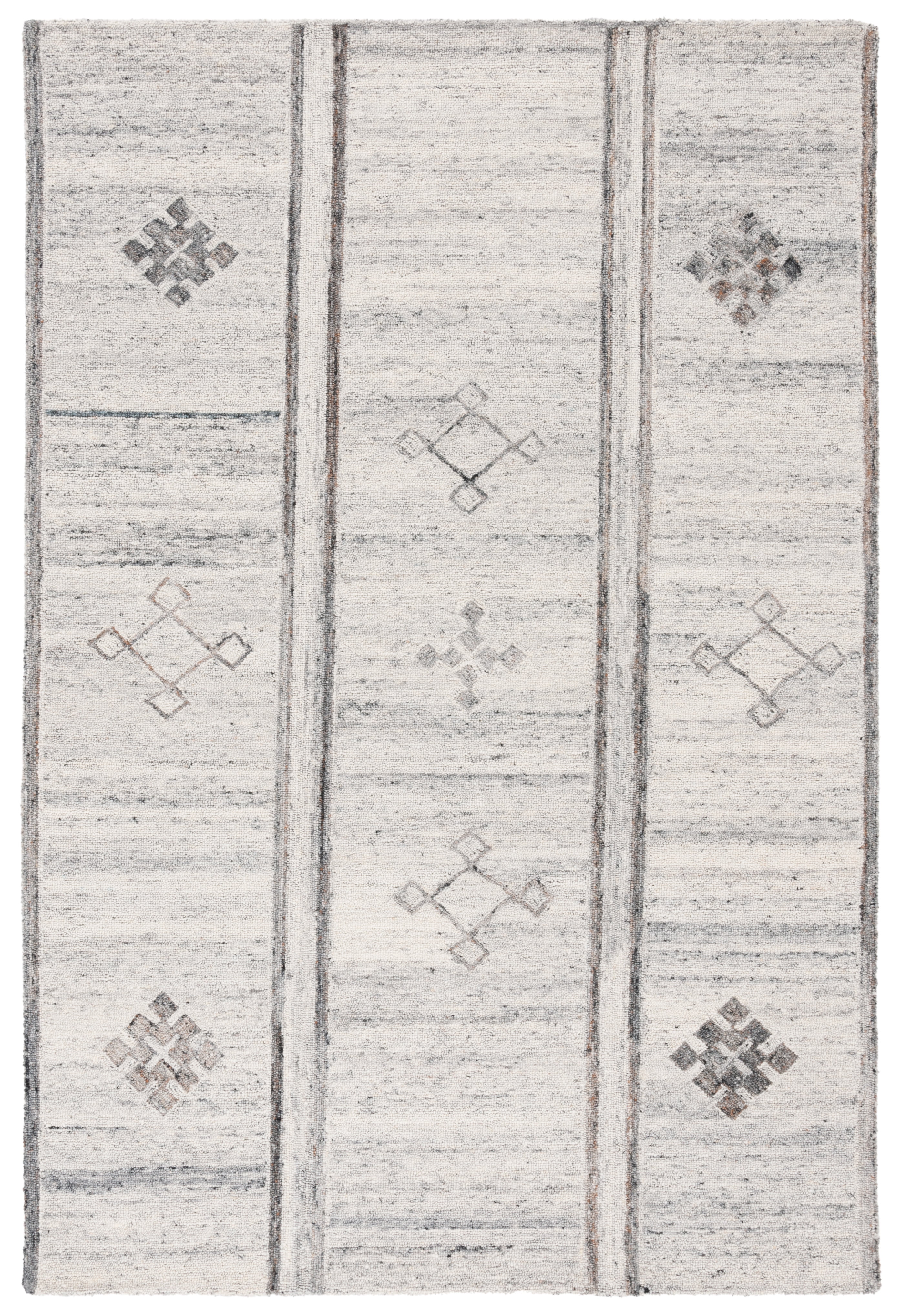 Safavieh Kenya Tinley Geometric Area Rug, Brown/Beige, 6' x 9'