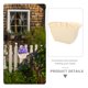 thumbnail image 3 of unbranded 1Ud Macetero Pared Beige De Plástico Semicircular Para Jardín Interior Exterior, 3 of 7