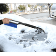 thumbnail image 3 of Rascador de hielo y cepillo para nieve 2 en 1: sin rasguños con cerdas suaves Lo mejor para removedor de escarcha y herramienta de eliminación de escobas Xemadio PTL255, 3 of 6