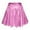 A-Pink49, variant on XIAONU Women's Leather Pleated Mini Skirt High-Waist Flared Skirt Sleek Edgy Party Daily Wear