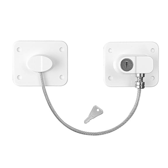 de seguridad , de congelador a prueba de bebés, gabinetes de puerta de bebé, prevención de bloqueo de Blanco CUTICAT Cerradura a prueba de niños