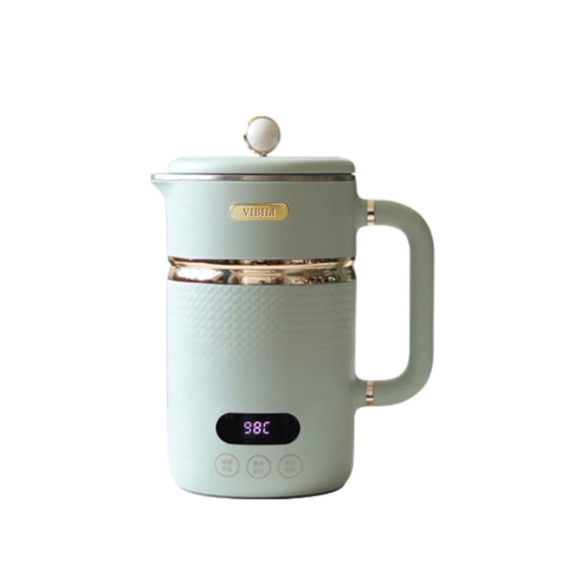 220V 1L Automatic Electric Kettle Mini Tea Cooking Pot Household Glass  Health Preserving Pot Multi Cooker