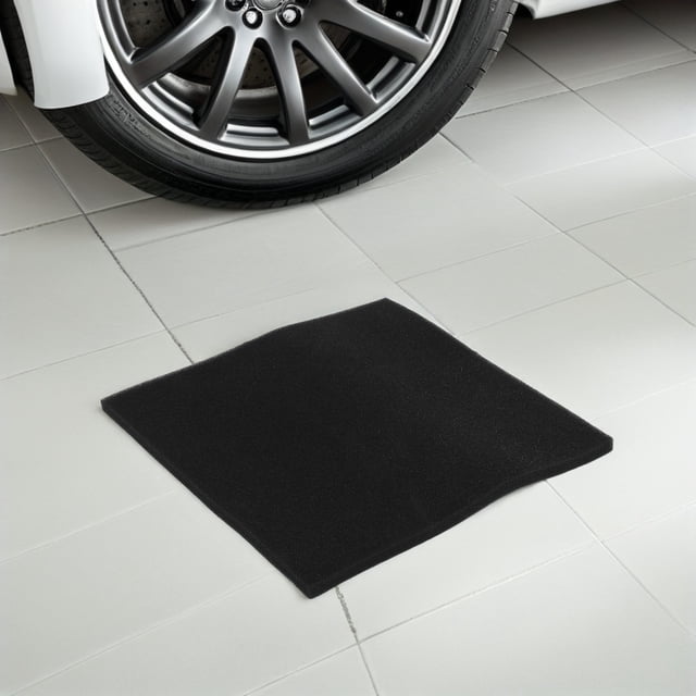 FESTFENDS 2Pcs Durable Oil Change Mat Black for Cars Trucks Suv Oil Drip Protector and Maintenance Pad