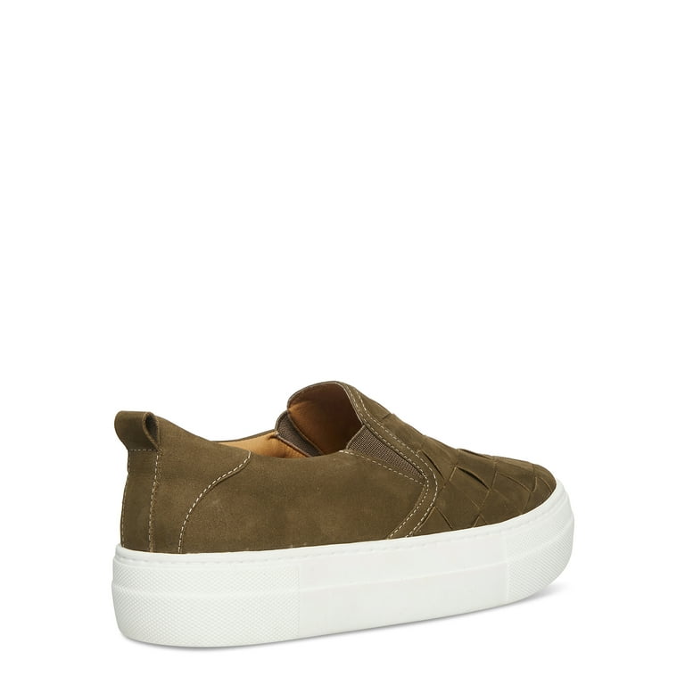 Steve madden woven hotsell slip on sneakers