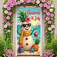 thumbnail image 7 of Festive Design Christmas Banner Tropical Decor Summer Party Decoration Tropical Beach Theme for Summer Celebration Beach Party Holiday Event, 7 of 7