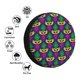 thumbnail image 4 of Balery Mardi Gras Carnival3 Cubiertas para Neumáticos - Protector Resistente para Neumáticos de Camioneta, SUV, Remolque, Camper y RV-16 inch, 4 of 6