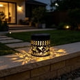 thumbnail image 4 of Solar Hummingbird Lights Outdoor Decor, Waterproof LED Metal Solar Powered Wall Fence Light, Color Changing Garden Wall Lamp for Patio Backyard, 4 of 6