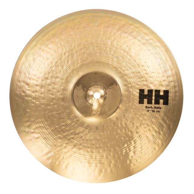 Cymbal Sabian 14" HH Dark Hi-Hats Brilliant Finish