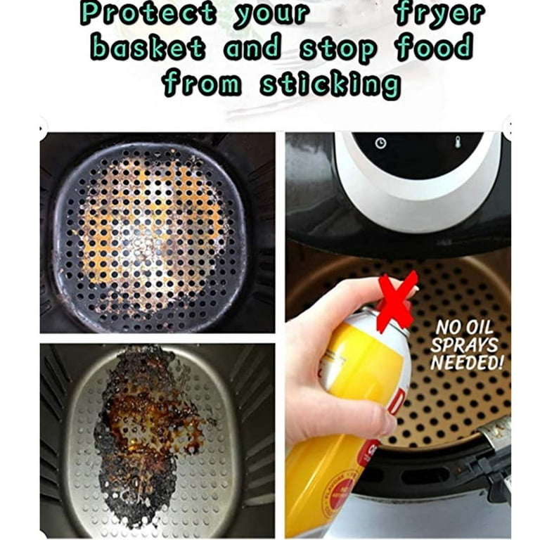 Mnycxen Silicone Air Fryer - [Updated] Food Safe Air Fryers