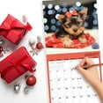 thumbnail image 6 of 2025-2026 Wall Calendar,Yorkshire Terrier Wall Calendar, 12" x 24" Open,Family Planner Calendar Organizer with Yorkshire Images, for Dogs Lovers, 6 of 6