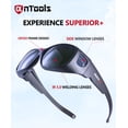 thumbnail image 2 of Gafas de soldadura AnTools IR 5.0 Lens, protección UV, color negro, 2 of 7