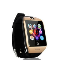 Gold Bluetooth Smart Wrist Watch Phone mate for Android Samsung Touch Screen Blue Tooth SmartWatch with Camera for Adults for Kids (Supports [does not include] SIM+MEMORY CARD) Q18 AMAZINGFORLESS