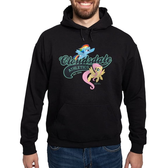 CafePress - My Little Pony Cloudsdale Athletics Hoodie (Dark) - Pullover Hoodie, Classic, Comfortable Hooded Sweatshirt