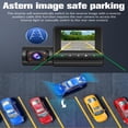 thumbnail image 4 of MesaSe Dash Cam Front and Rear  3 Channel Dash Cam  1080P Dash Cam Front and Inside  Triple Dash Cam with Night Vision  Dash Camera  G-Sensor  24Hr Parking  Loop Recording  Black, 4 of 7