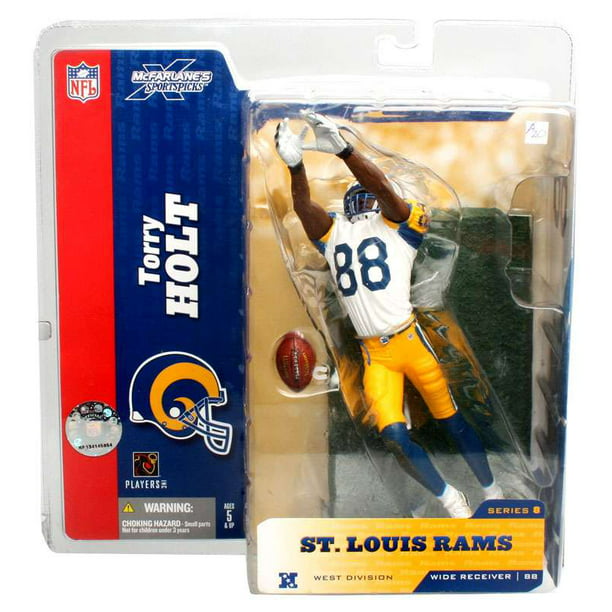Torry Holt Action Figure White Jersey #88 Retro Variant NFL